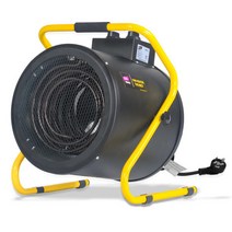 산업용 온풍기 비닐하우스 전기 온실 공장 농업 히터 대형, 220V 전압 5KW 기계 모델 블랙레드랜덤