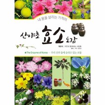 웅진북센 산야초 효소 도감 내몸을살리는기적의, One color | One Size
