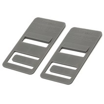 TonGass 4팩 RV 냉장고 에어링 장치 서비스 키트 도메틱 모델 DM26XX DM28XX와 호환되는 정확한 교체 도어 소품 클립 (68 큐빅 피트 모델), 2