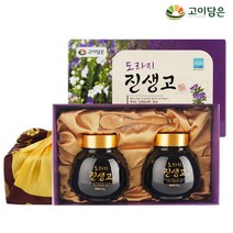 대한홍삼진흥공사 고이담은 도라지진생고 500g x 2병 - 고급포장용 보자기포함