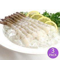 [씨테이블] 손질된 노바시새우 300gx3팩 외 특대 대 중 새우튀김용 새우전용, 3팩, 300g 대