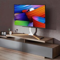 이젤형 테이블탑 TV스탠드 거치대 브라켓 받침대 다이 모니터 삼성 LG 중소기업 호환 HP-60, TV스탠드 HP-60 / 화이트