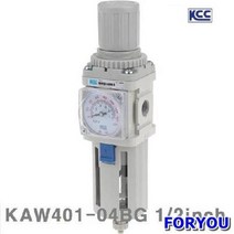 Foryou30949 케이씨씨 에어필터레귤레이터 조립형 수동 1개 건 에어 공구 배관