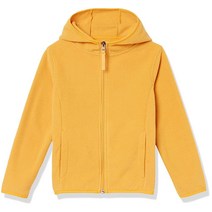아마존에센셜 여아용 폴라 플리스 풀 지퍼 후드 경량 재킷 다크 핑크 2T