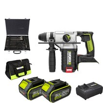 웍스 무선 로타리 함마 WU388.5 20V 드릴비트세트 앙카작업 다가네 노미 콘크리트깨기 벽뚫기, 선택2. 해머드릴비트세트