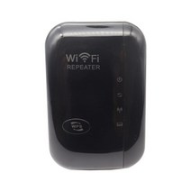 300Mbps 와이파이 리피터 익스텐더 앰프 부스터 신호 802.11N 장거리 무선 액세스 포인트, CN_Black | EU 플러그, EU 플러그
