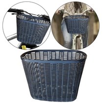 자전거라탄바구니 킥보드 자전거 라탄 가방 산악 위한 빈티지 스타일의 주최자 보관킥보드라탄바구니 라탄백 바구니, 한개옵션0