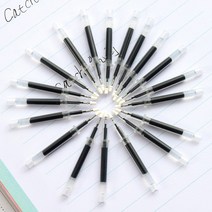 선풍기 볼펜 귀여운 다기능 케릭터 펜 팬, 0.5mm, 전용 리필 10마리