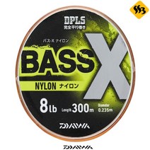 다이와 BASS-X 나일론 모노 12LB~20LB 배스 루어 라인 탑워터 배스 엑스, 20LB