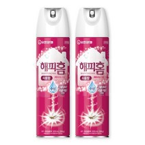 해피홈 에어로솔 수성 살충제 자몽향, 2개, 500ml