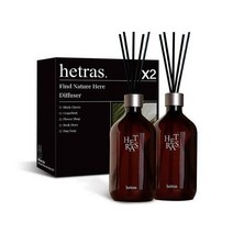 헤트라스 프리미엄 대용량 디퓨저 허그솝향 500ml 2개입
