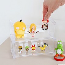 미니 피규어 진열대 레고 보관함 장식장 전시장 받침대