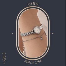 OST(쥬얼리) [OST]키앤락 라운드 실버 메탈시계 OTW121809TSS