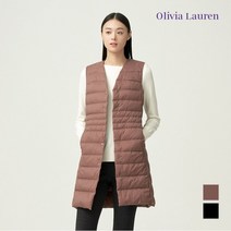 올리비아로렌 올리비아로렌 장기장 덕다운 베스트_VOBKDXW9271