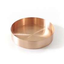 [바보사랑] 빈티지샤워 원형 쟁반 Rose Gold, 상세 설명 참조, 상세 설명 참조