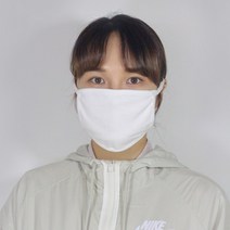 면_마스크_마스크_빨아쓰는_1매_[국내생산]_순면 0CC1, 화이트