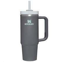 스탠리 퀜처 H2.0 플로우스테이트 텀블러, 챠콜, 887ml