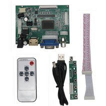 노트북듀얼모니터 보조모니터 라즈베리 파이 바나나오렌지 파이용 원격 드라이버 제어 보드가 있는 9인치 lcd 화면 디스플레이 2av hdmi 호환 vga, 컨트롤 보드만