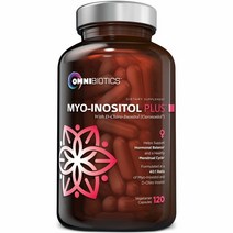 OmniBiotics (미국직배) 미오이노시톨 120캡슐 Myo-Inositol Plus with D-Chiro-Inosito, 1개, 120정
