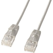 일본직발송 3. 산와 서플라이(SANWA SUPPLY) 산와 서플라이 CAT6 준거 LAN 케이블 직경 3.2MM 극세 타입 (, 상세 설명 참조0