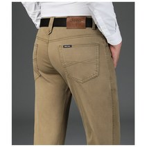 JEEP 겨울 청바지 남성 경량 럭셔리 캐주얼 청바지 마이크로 스판바지