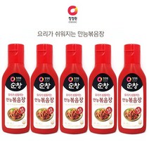 요리가 쉬워지는 청정원 만능볶음장300g 매콤달콤 맛있는 볶음양념, 5개