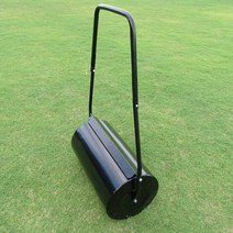 테니스장 땅다지는 기계 롤러 평탄화 잔디 정원 관리, 검정직경 32CM 너비 57CM 무게 68kg