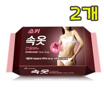 꼼꼼맘 삶은 세탁효과 무궁화 소키 세탁비누 저자극, 2개, 속옷전용비누