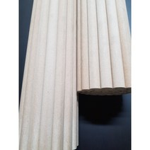 바나나목재 백골 반달 템바보드 9Tx1200X2400mm (페인트도장용) 입체보드, 1개