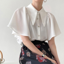 반소매 에이미 블라우스