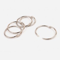 카드링 책철 서류철 제본 쇠링 소형 대형, 사이즈, 대 5P