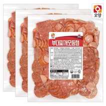 [퀴클리몰] 사조오양 부대찌개 모듬햄 1kg x 3개, 1000g