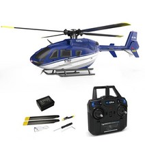 RC헬기 RC EAR C187 2.4G 4CH 6-Axis Gyro Altitude Hold Flybarless EC135 Scale 헬리콥터 RTF, 02 Mode 2