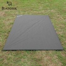 BLACKDEER 그라운드 시트 방수포 매트 피크닉 텐트 캠핑용 야외 아웃도어 다용도 초경량 나일론 내마모성 타프, 210 x 210 cm (브라운 600g)
