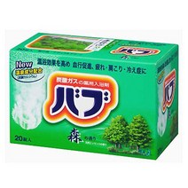 카오 바브 숲속향(모리노카오리) 40g x 20정 입욕제