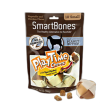 1+1] 펫매트릭스 스마트본 플레이타임 츄 피넛버터 스몰 10P 강아지장난감 간식 11203678