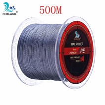 볼링 아대 볼링용품 손목신제품 2019 M 300M 500M 4 가닥 8-80LB 꼰 낚싯줄 PE 다목적 브레이드 라인 와이, 07 Gray 500M_06 20LB 0.18MM