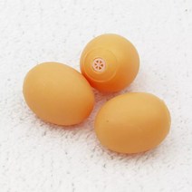 펫리미엄 강아지 터그놀이 스트레스 해소 장난감 계란 삑삑이 라텍스볼, 1개