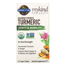 가든오브라이프 Turmeric 30정 마이카인드 조인트 모빌리티 생강 심황, 1개, 기본