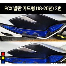 PCX125(18~20년) 발판 가드형 3번 P7080, 블랙