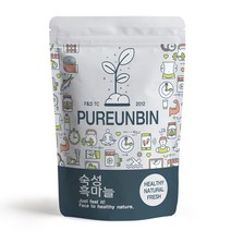 푸른빈 남해 숙성 통 흑마늘 국내산, 1개, 500g