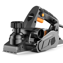 고출력 전기 대패 모따기 다용도 측면 석고 나무 전동 공구 수입 자동 목수 도구 기계, 옵션1.보급형 가방+예비날3세트, 1개