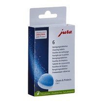 JURA 유라 2-phase cleaning tablets 6개입 62715
