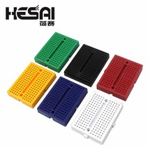 자동차 전방 감지 센서 SYB 170 미니 솔더리스 프로토 타입 브레드 보드 타이 포인트 arduino Diy Kit 용 597EA 3, Black