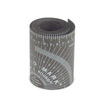 Jackson Safety 파이프 측정 공구 - 랩어라운드 테이프 플렉스 각도 측정 및 마킹 게이지 지름 9.5cm~15.2cm(3-6 인치) 미디엄 블랙 14752