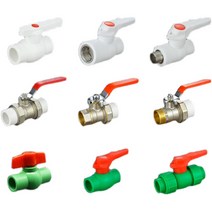 슬루스밸브 OSY밸브 흐름 제어 게이트 정원 스위치, 20(4점) 이중 라이브 볼 밸브 전체 구리