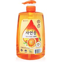 자연퐁 비린내 걱정없는 오렌지 주방세제, 1kg, 1개
