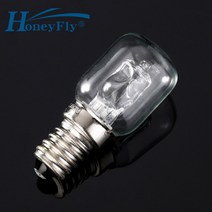 광파오븐 HoneyFly E14 오븐 토스터 스팀 할로겐 전구 220V-250V 25W 고온 램프 밥솥 후드 전자 레인지, 01 25W 220-250V_03 3pcs