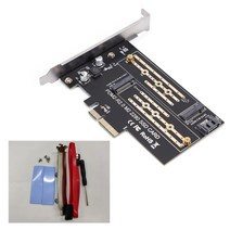 PCIE TO M2/M.2 어댑터 추가 카드 SATA M.2 NVME SSD NGFF에 PCIE 어댑터에 대한 3.0 X4 M 키 B 키 M2에서 SATA PCI-E 카드