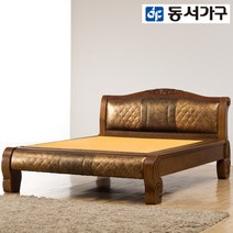동서가구 LV 프리미엄 원목 퀸 흙침대 19종, 10.미리별 Q흙침대(흙판) (919123-1)브라운